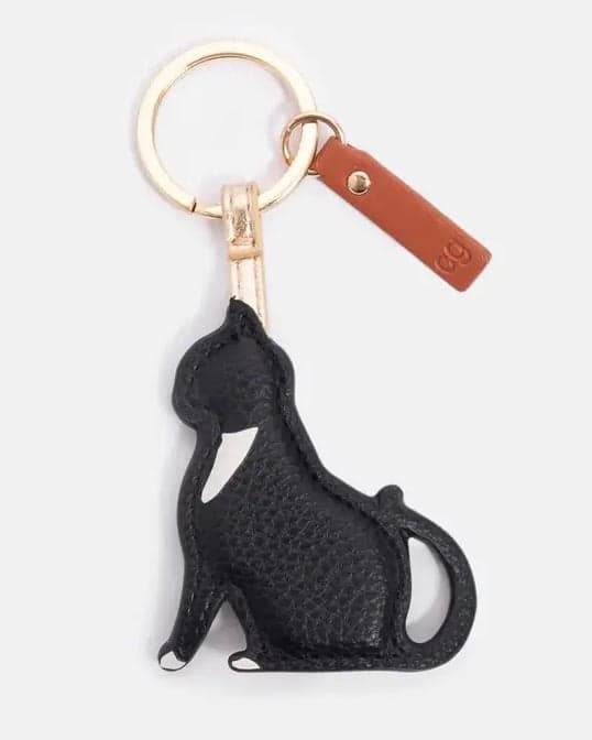 accessory Black Cat Keyring