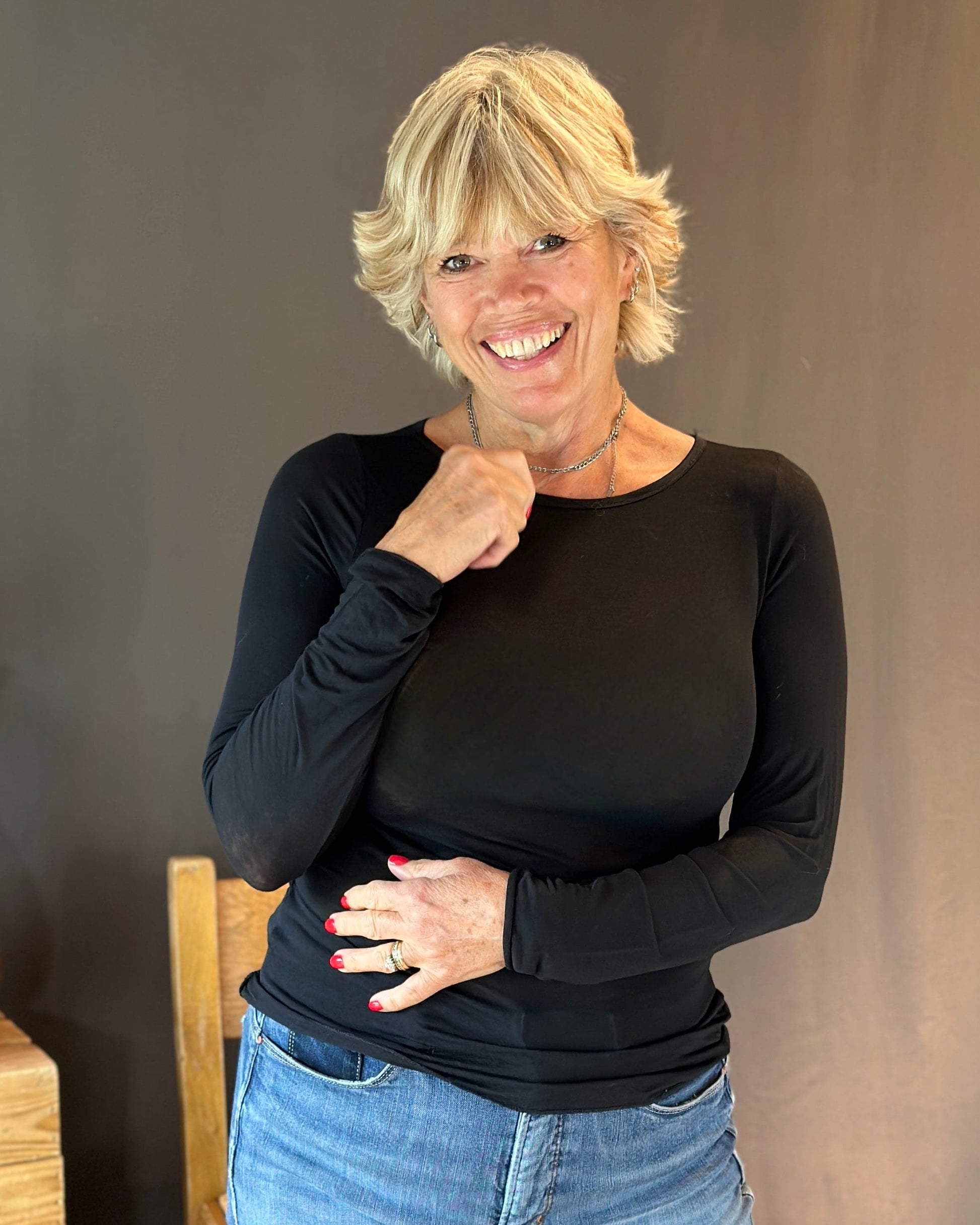 Clothing Cashmere mix body hug - Black