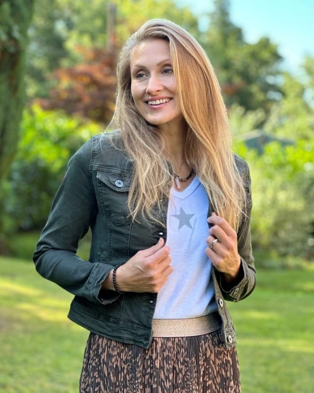 clothing Khaki Denim Jacket - Sized