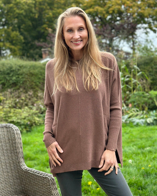 clothing Long Sleeve Slouchy Jumper - coco