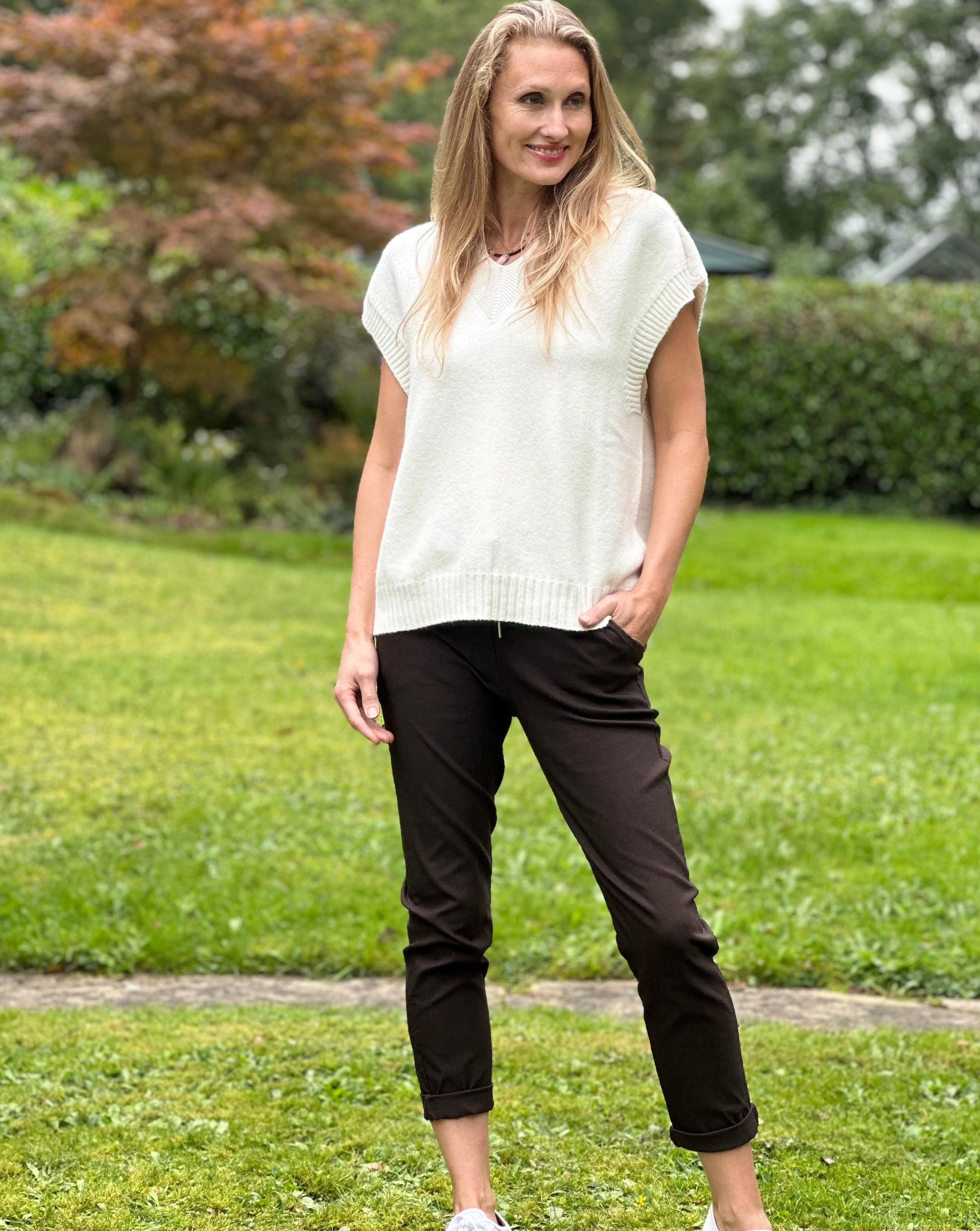 clothing 'Magic' Trousers - Chocolate Brown