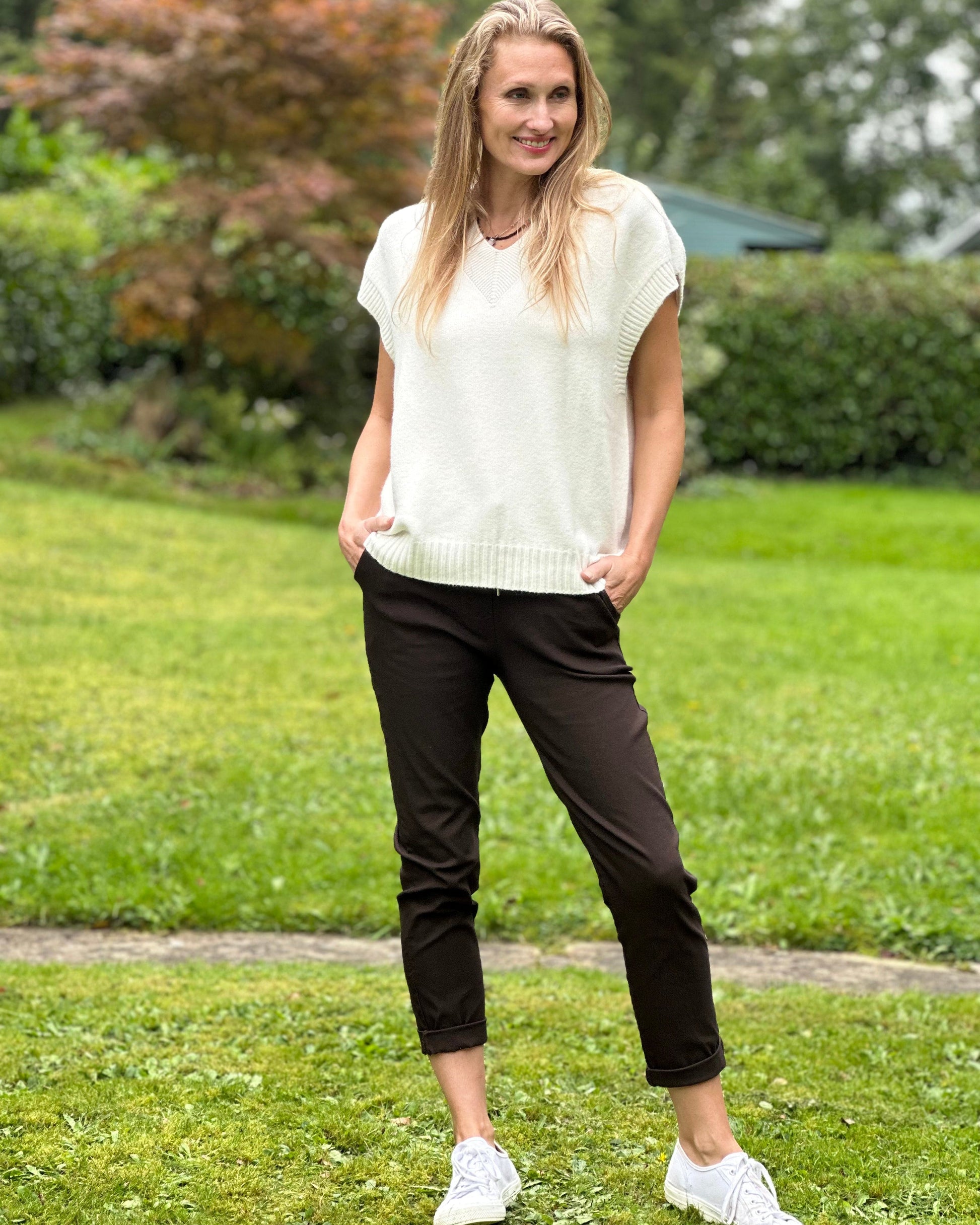 clothing 'Magic' Trousers - Chocolate Brown