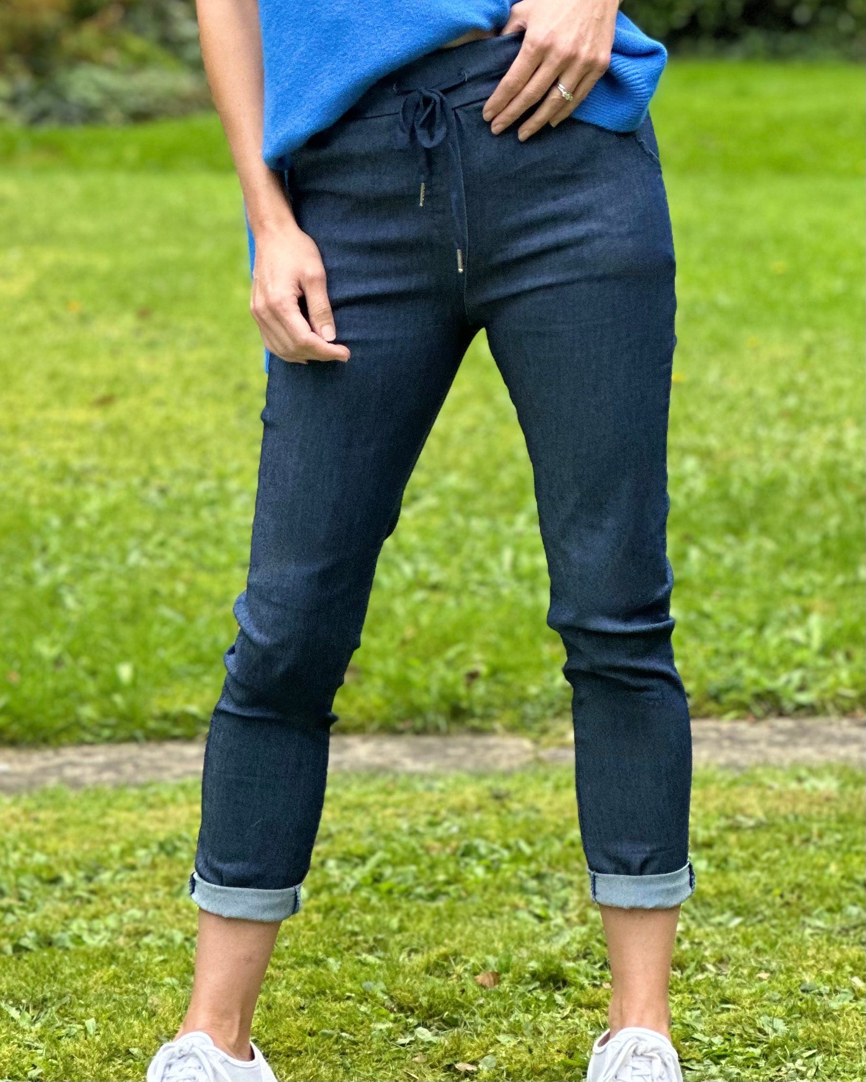 clothing 'Magic' Trousers - Dark Denim