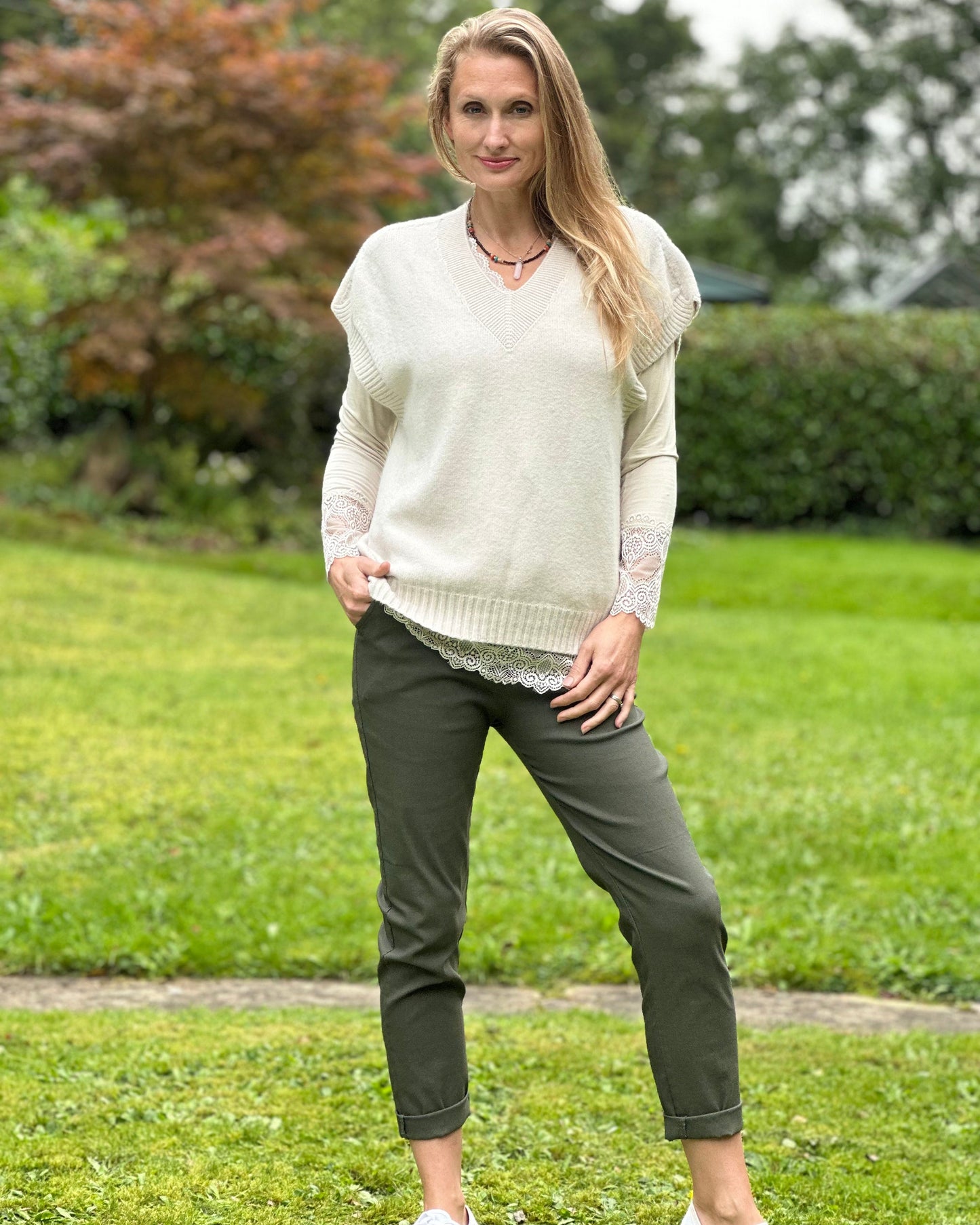 clothing 'Magic' Trousers - Khaki
