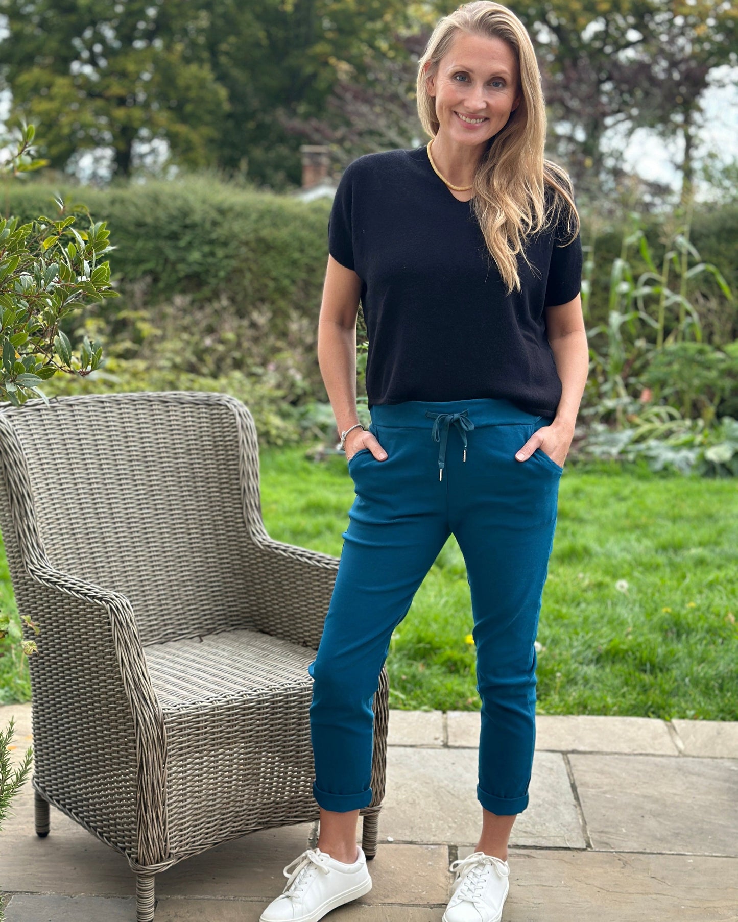 clothing 'Magic' Trousers - Teal