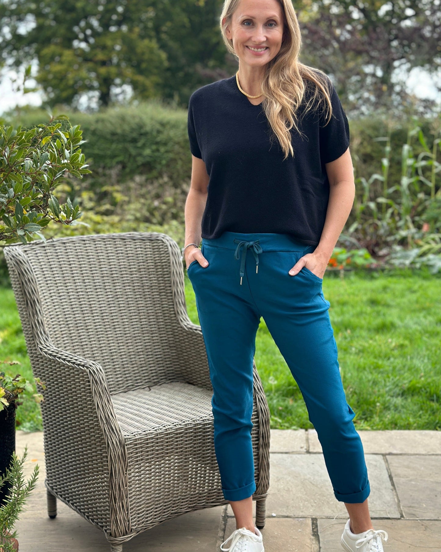 clothing 'Magic' Trousers - Teal