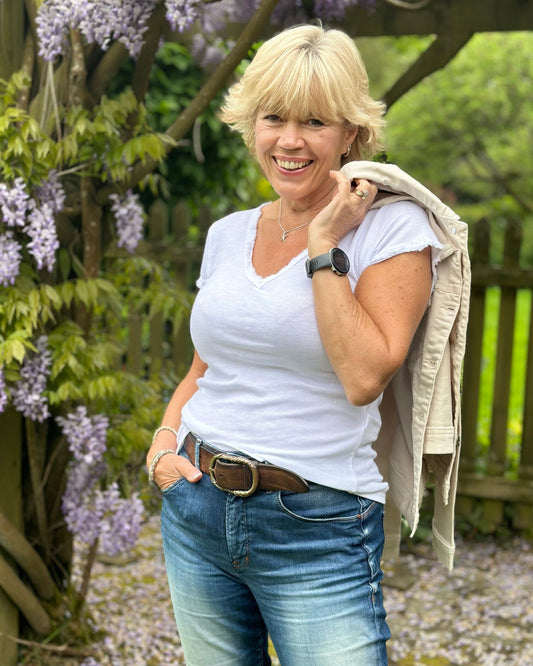 clothing Plain Cotton T-Shirt - White