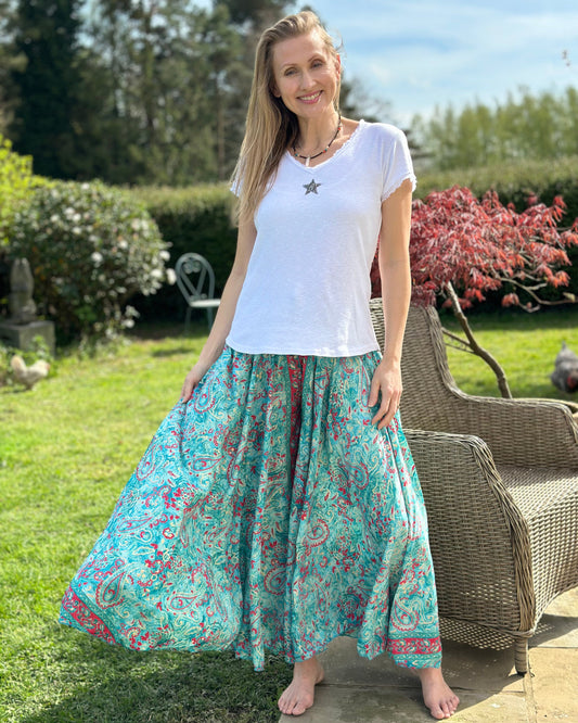 clothing Sequin Star T-Shirt -White