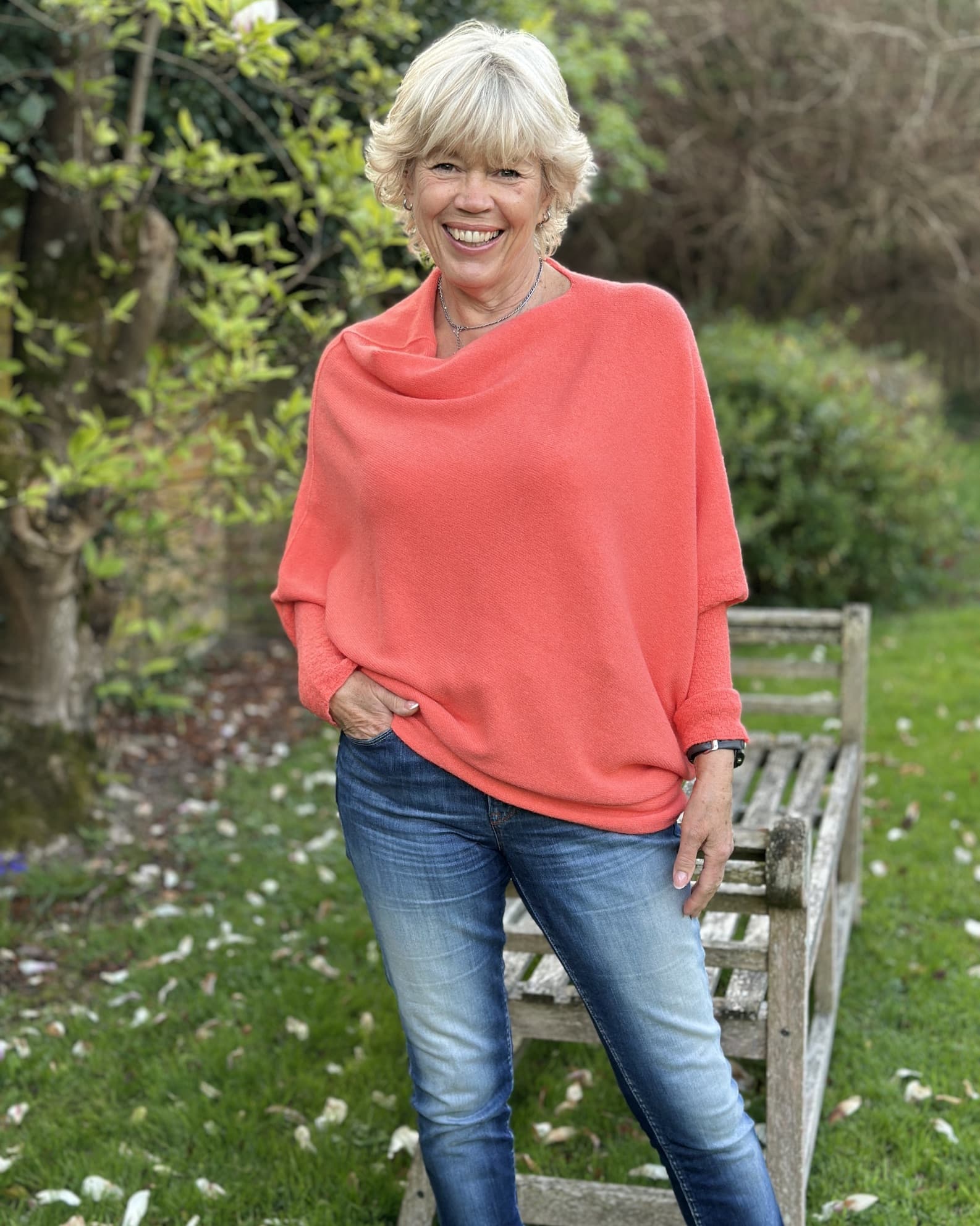 clothing Soft Knit Asymmetric Jumper - Camelia