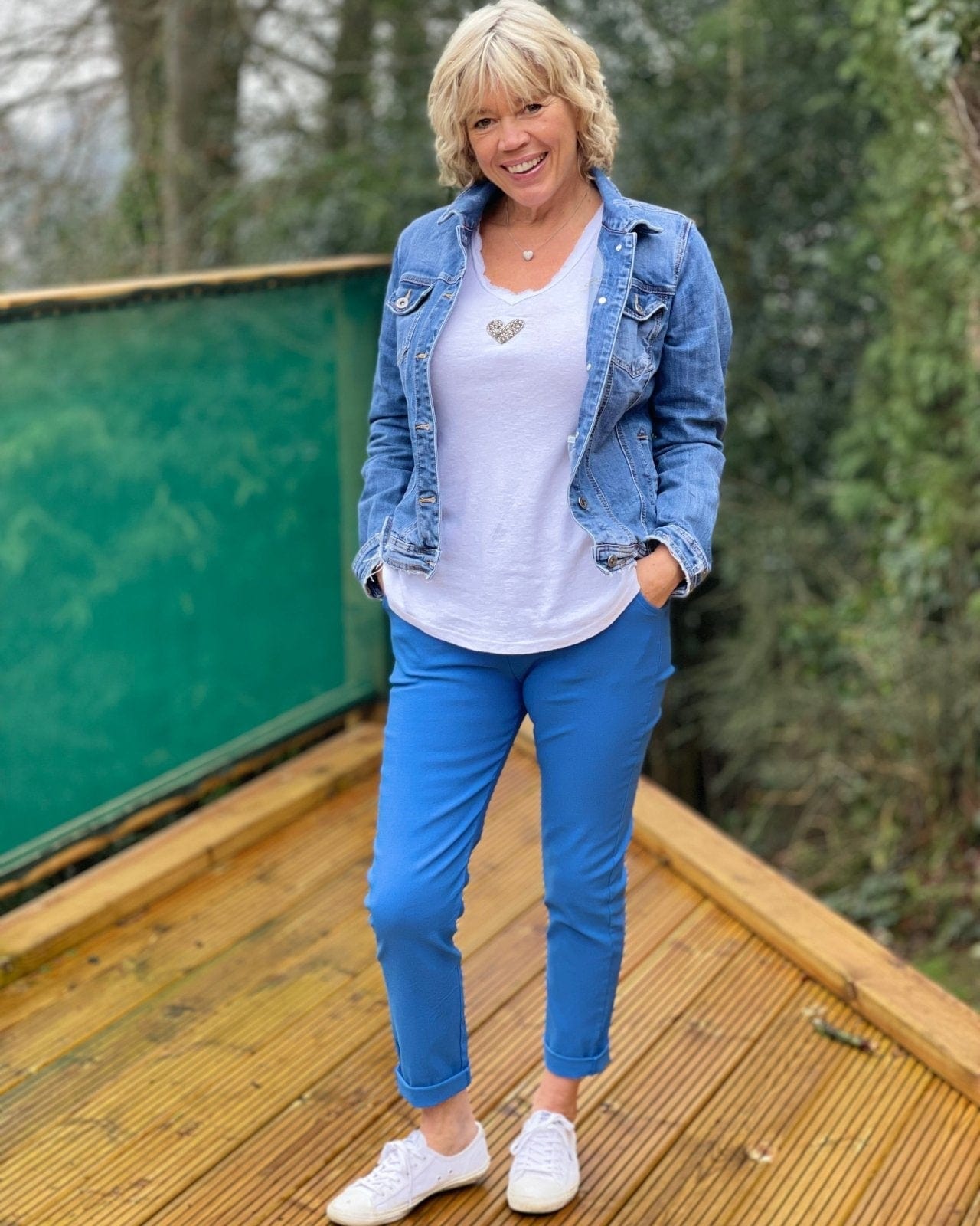 clothing 'Magic' Trousers - Bright blue