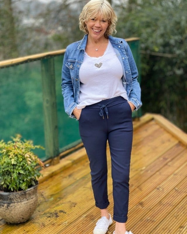 clothing 'Magic' Trousers - Navy