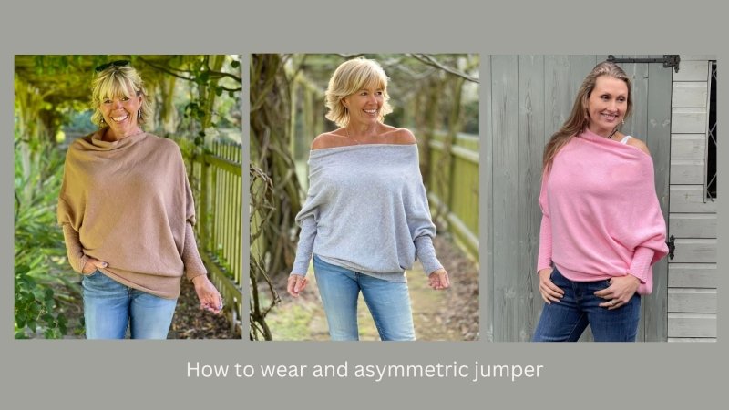 How do you wear an asymmetric jumper? - LavenderLime