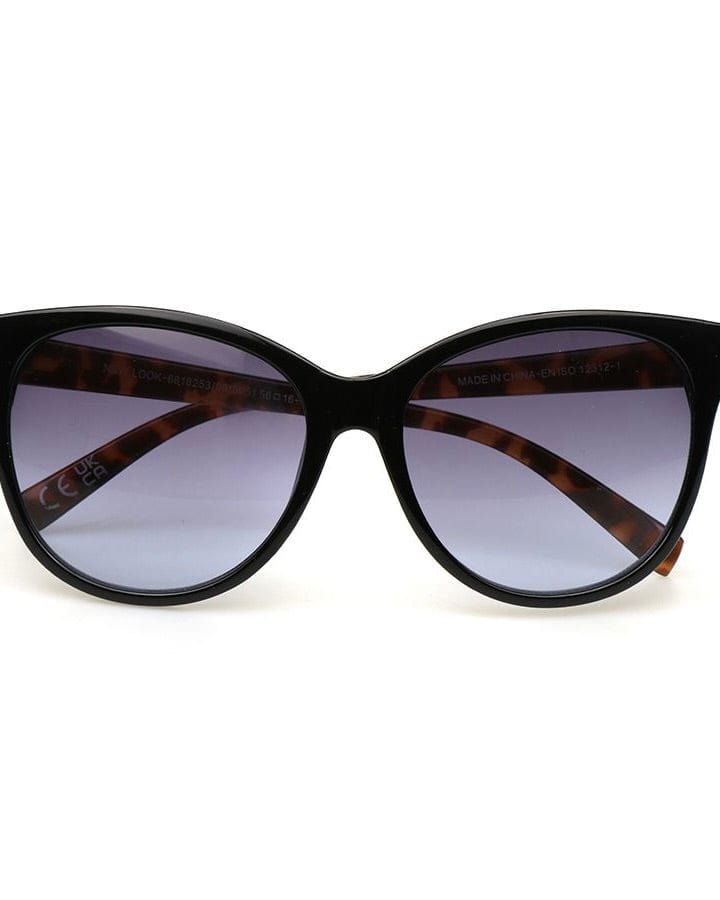 accessory Sunglasses - Black & Tortoiseshell Oversized