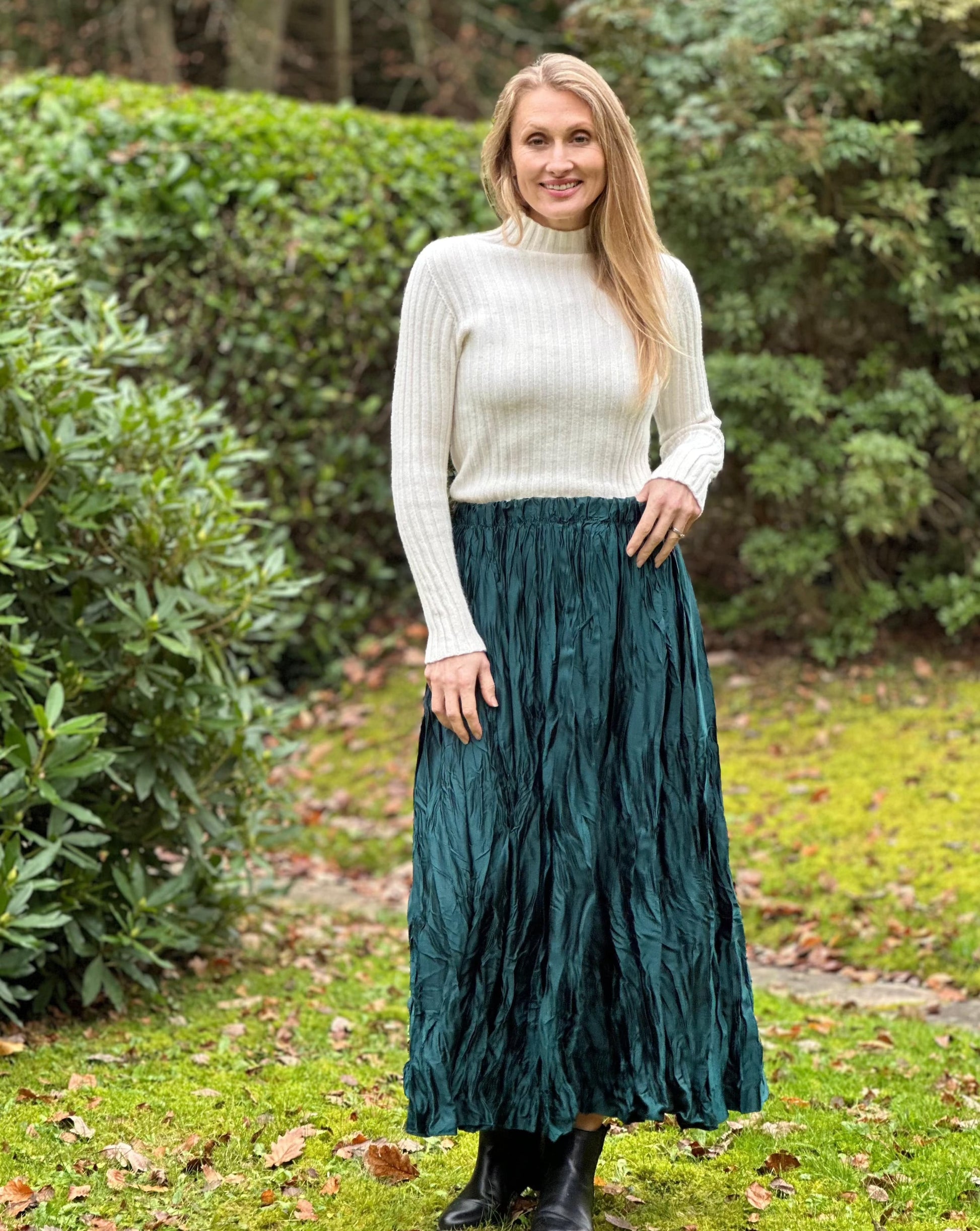 Crinkle skirt best sale