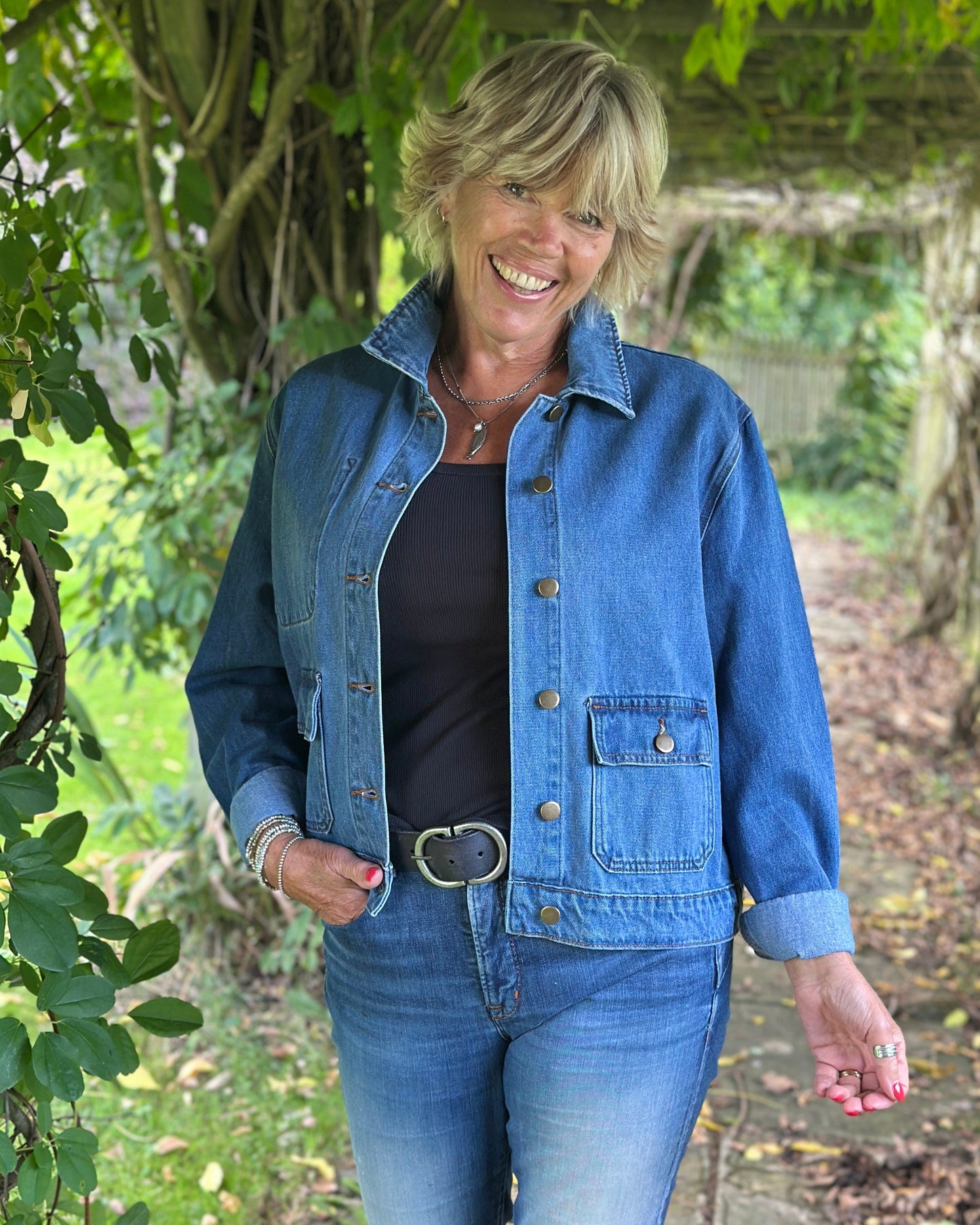 Clothing Organic Cotton Denim Jacket