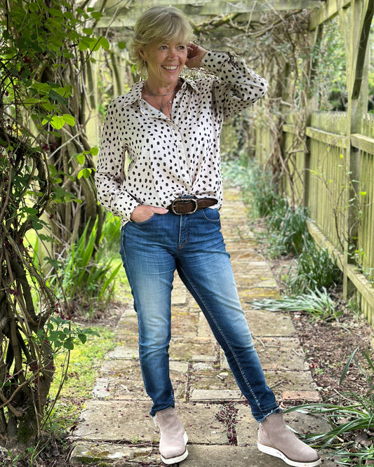 Clothing Smudge Spot Shirt - Ivory