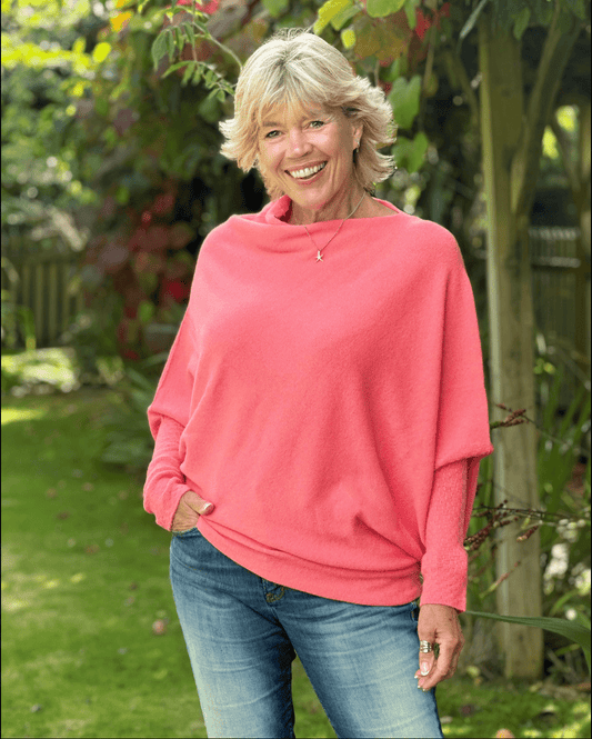 clothing Soft Knit Asymmetric Jumper - Georgia