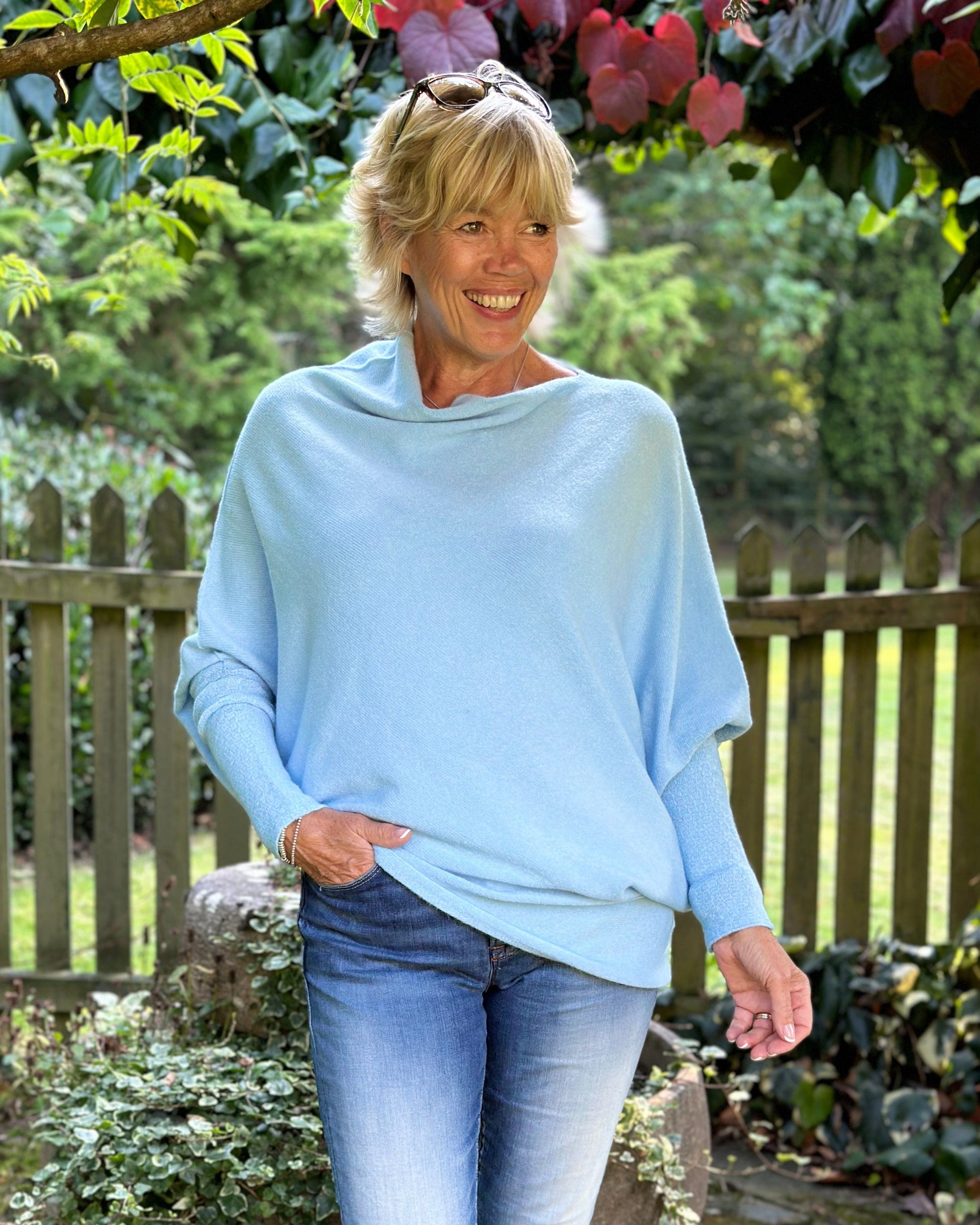 Pale blue jumper uk deals