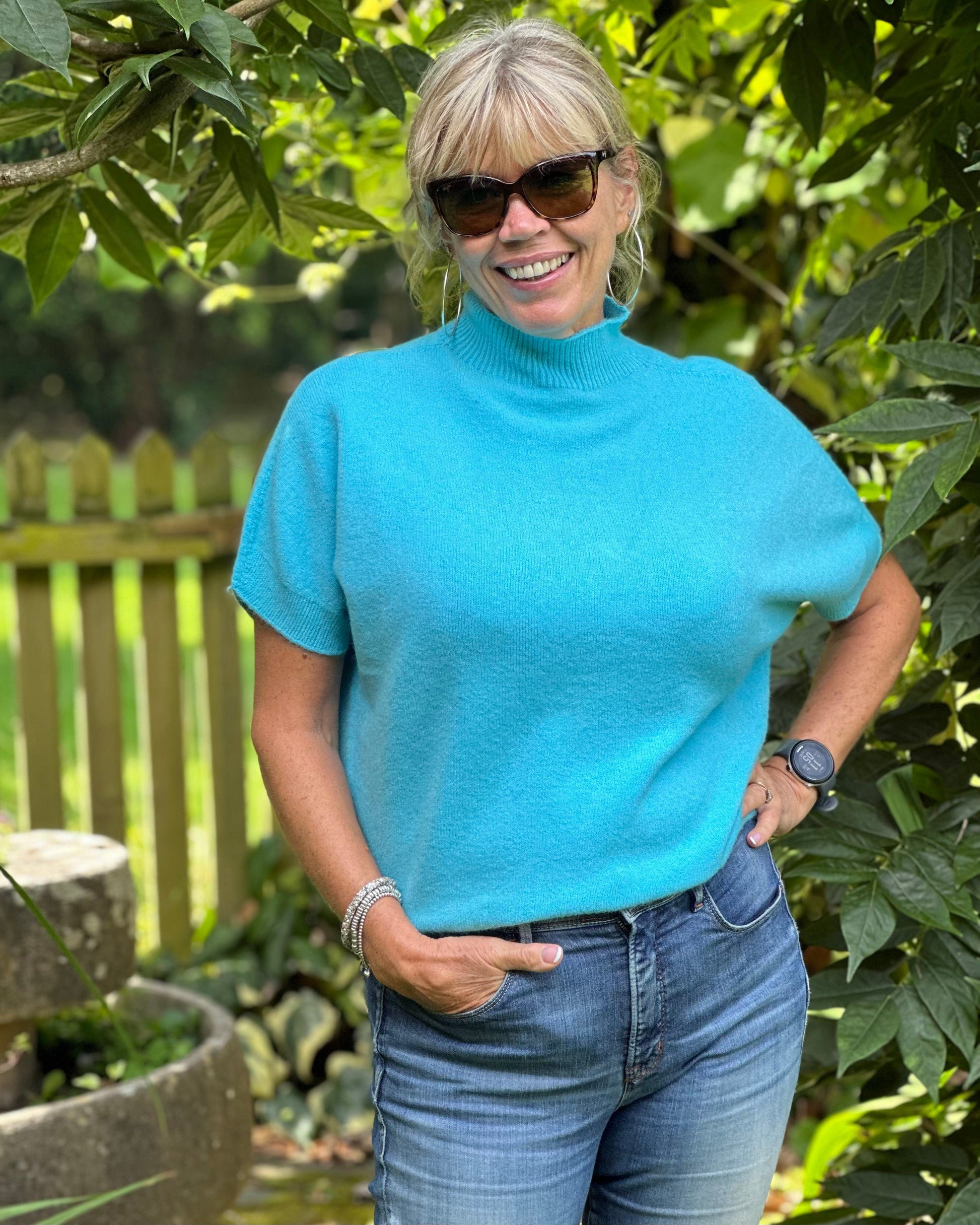 Turtleneck blue 2025