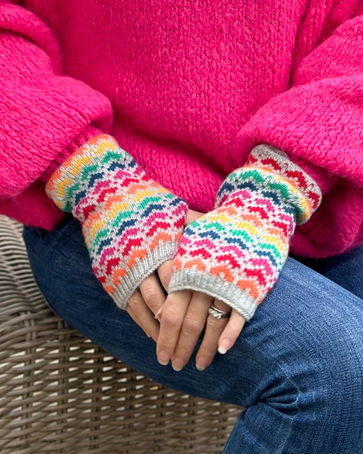 Gloves Multi- Colour Wrist Warmers