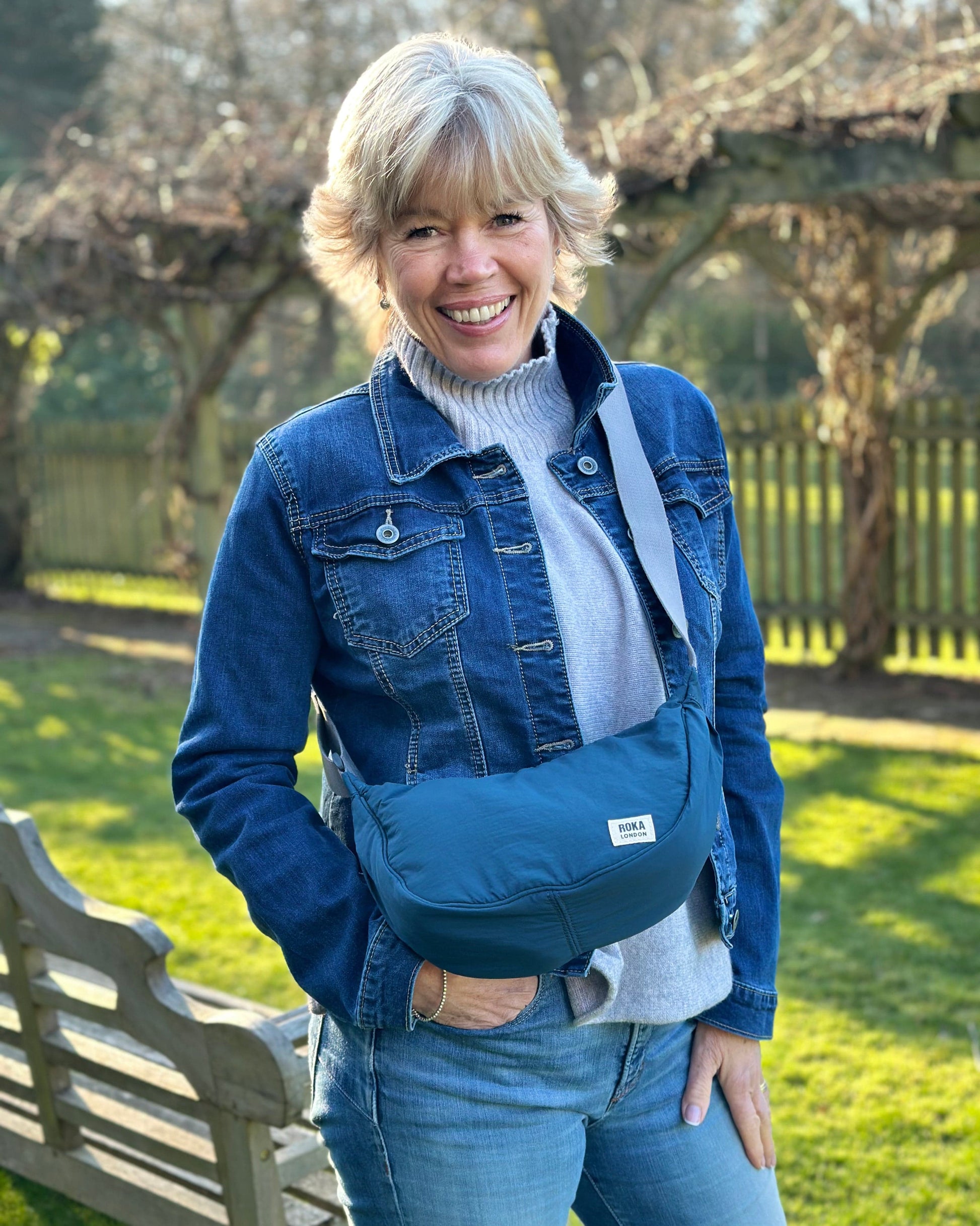Belt bag blue discount