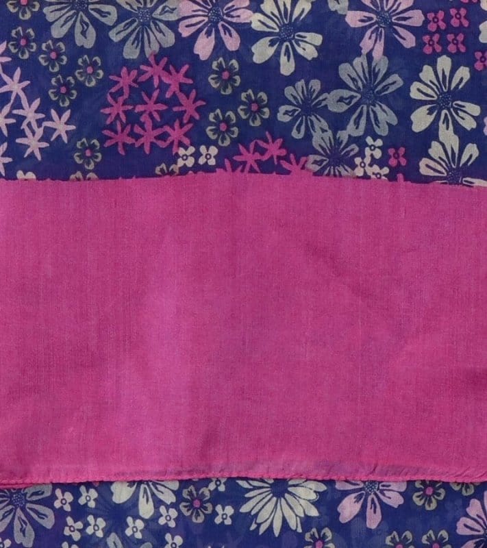scarf Pure Silk Scarf - Multi Coloured Floral Print